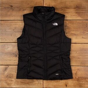 North Face Puffer Vest  Womens Gilet Outdoor Down 550 Size XS